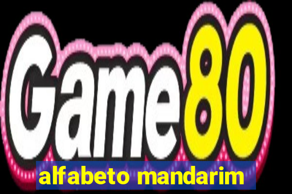 alfabeto mandarim